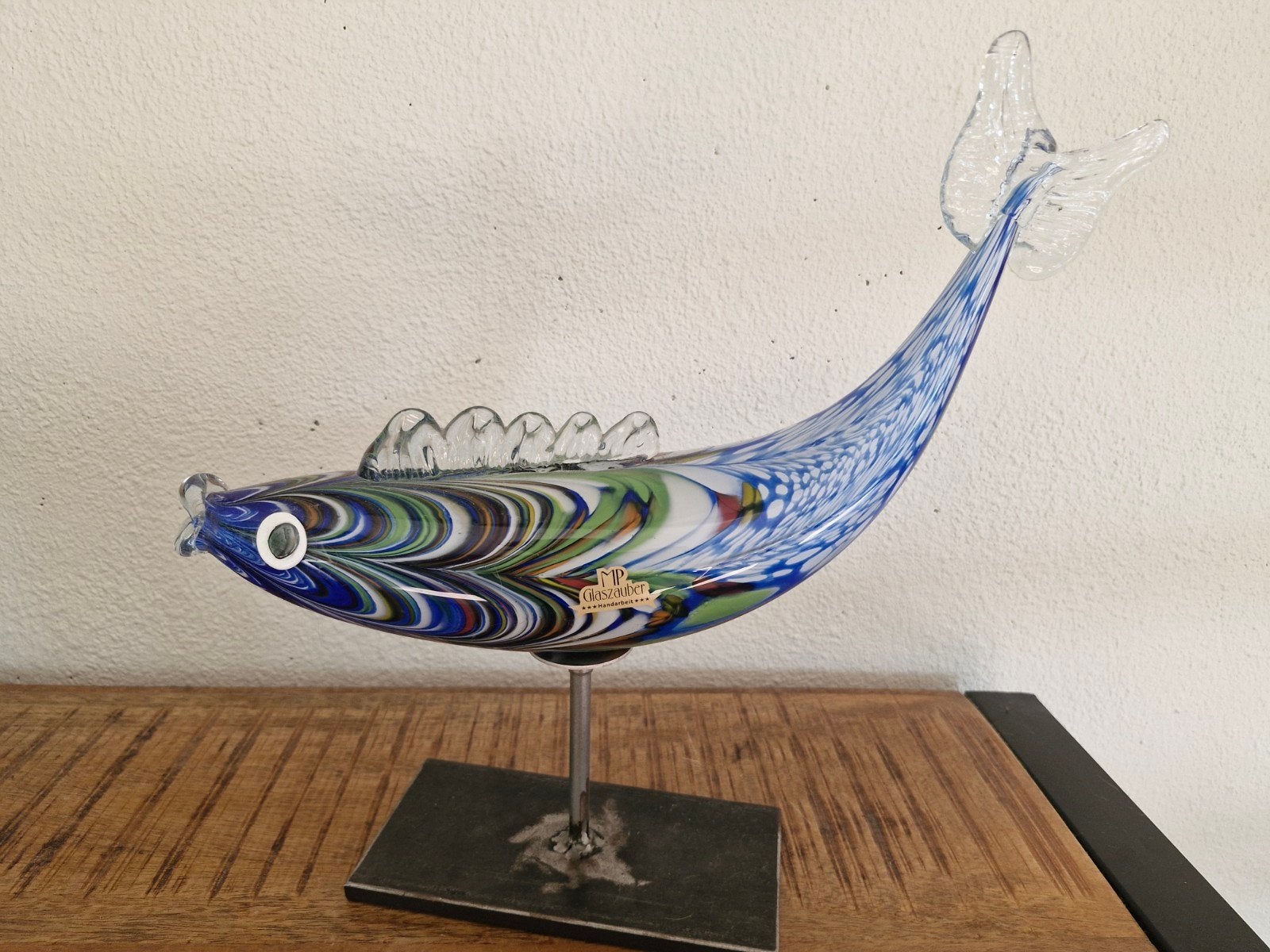 design vis glaswerk, Ophalen