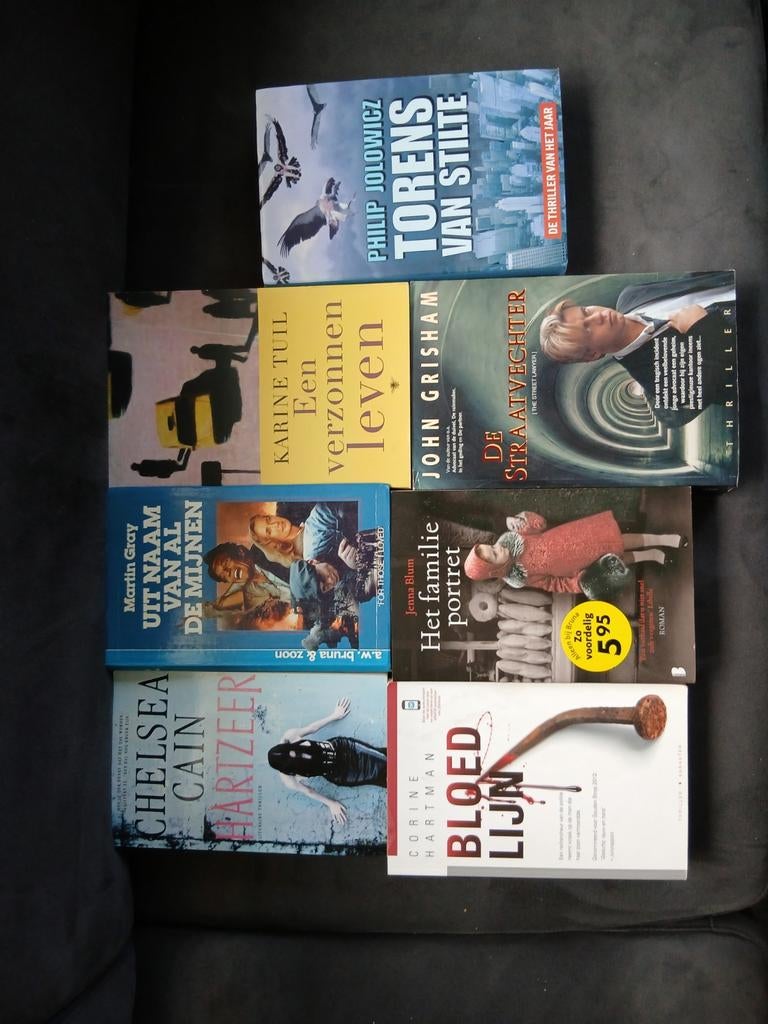 7 boeken diverse genres, Ophalen of Verzenden, Gelezen