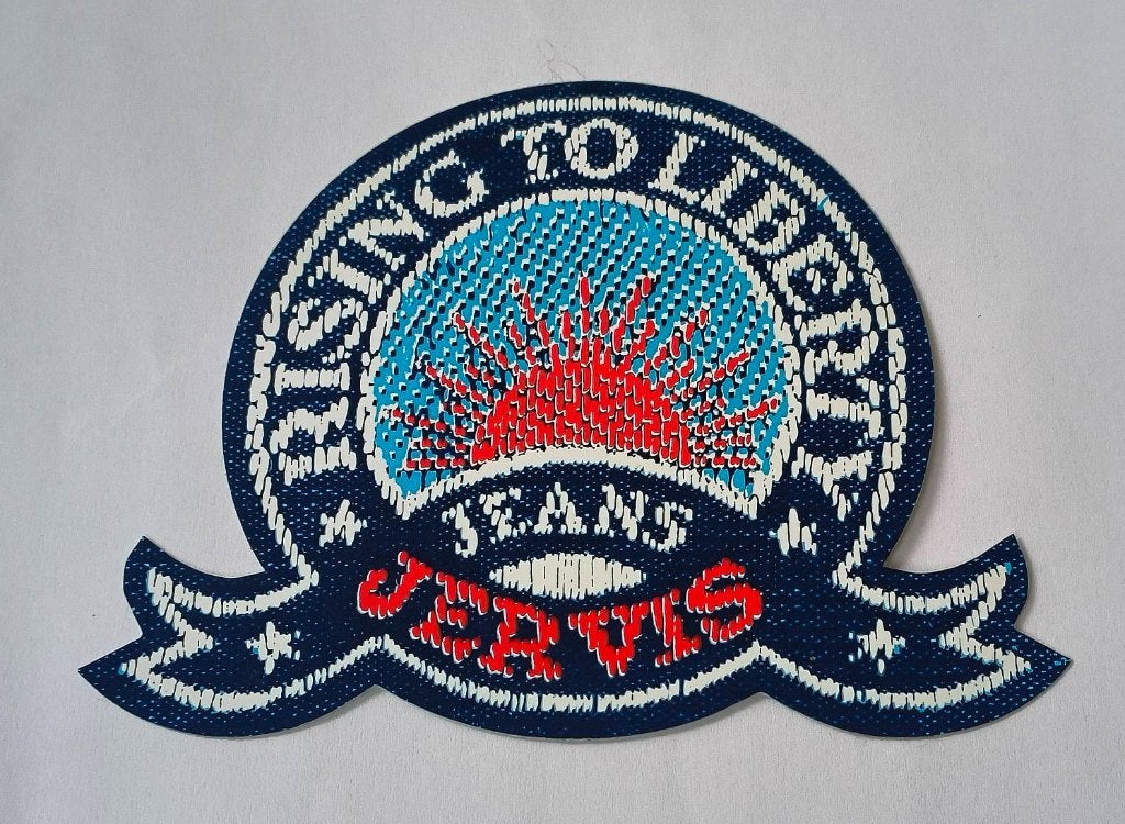Sticker Rising to Liberty / Jervis jeans, Ophalen of Verzenden, Zo goed als nieuw, Merk