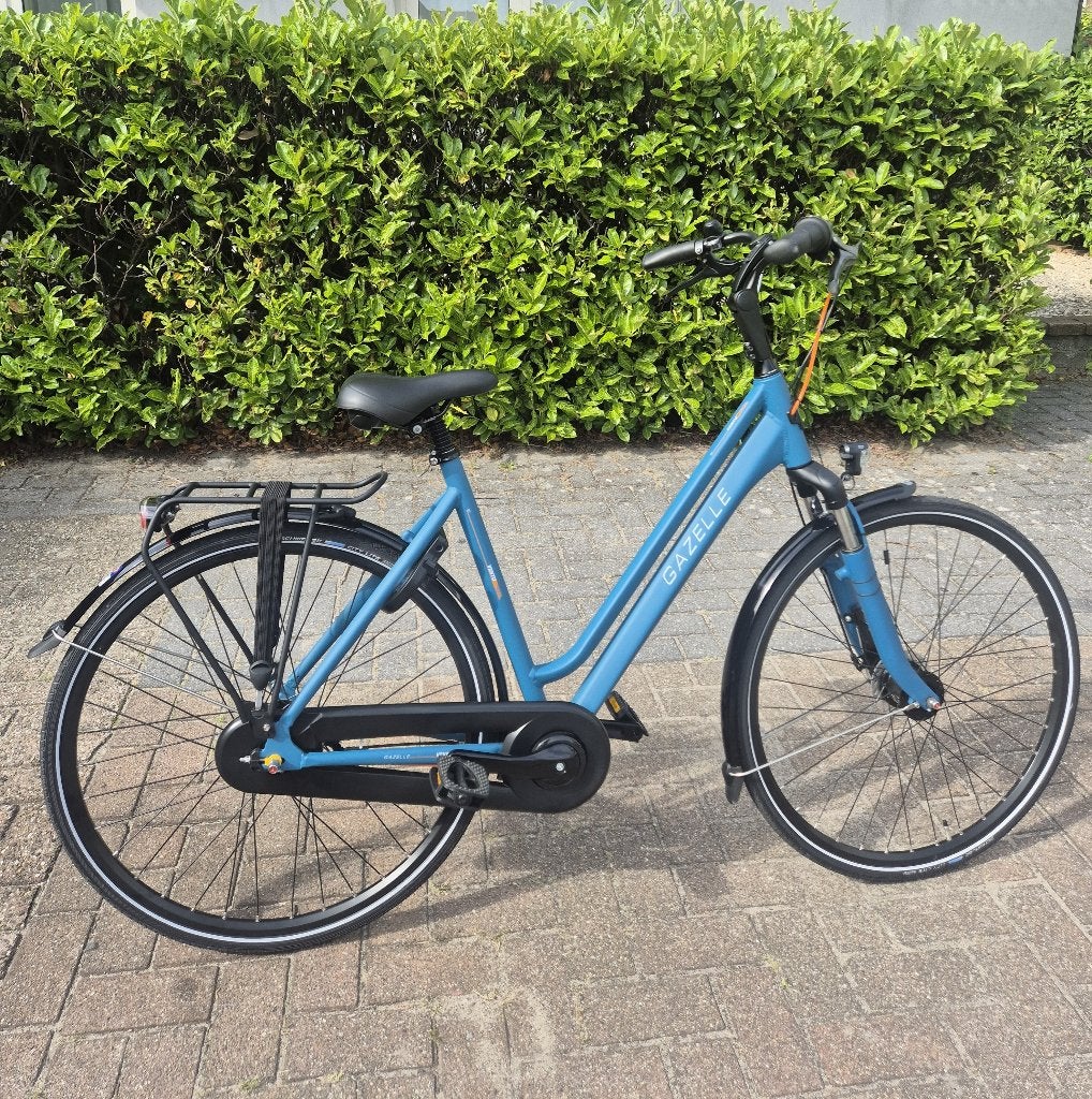 Gazelle Vento C7 blauw zo goed als nieuw 53 7 versnellingen, Fietsen en Brommers, Fietsen | Dames | Damesfietsen, Ophalen, 53 tot 56 cm
