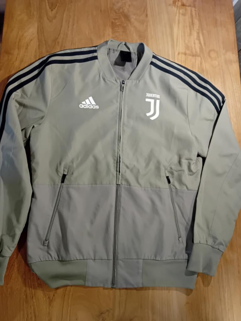 Adidas Juventus Set - Jasje & T-shirt Maat S, Ophalen of Verzenden, Zo goed als nieuw, Adidas, Groen