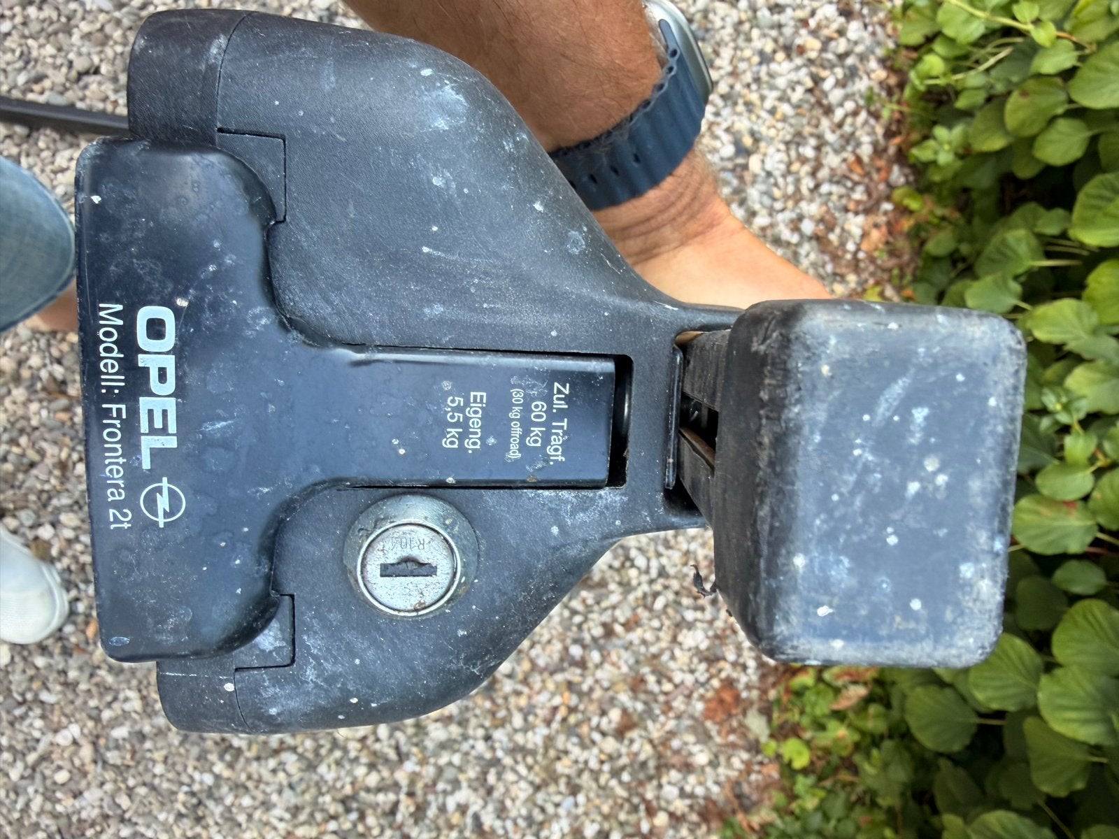 Dakdragers voor dakrail Opel Frontera A (1992-1998), isuzu, Ophalen, Gebruikt
