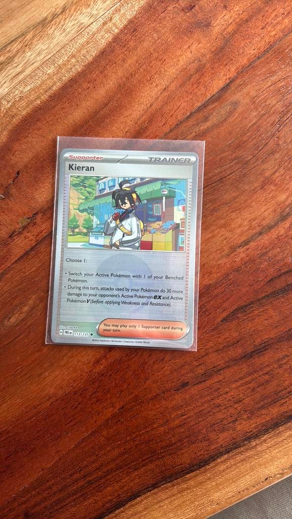 Kieran 113/131 Pokeball, Verzenden, Zo goed als nieuw, Losse kaart