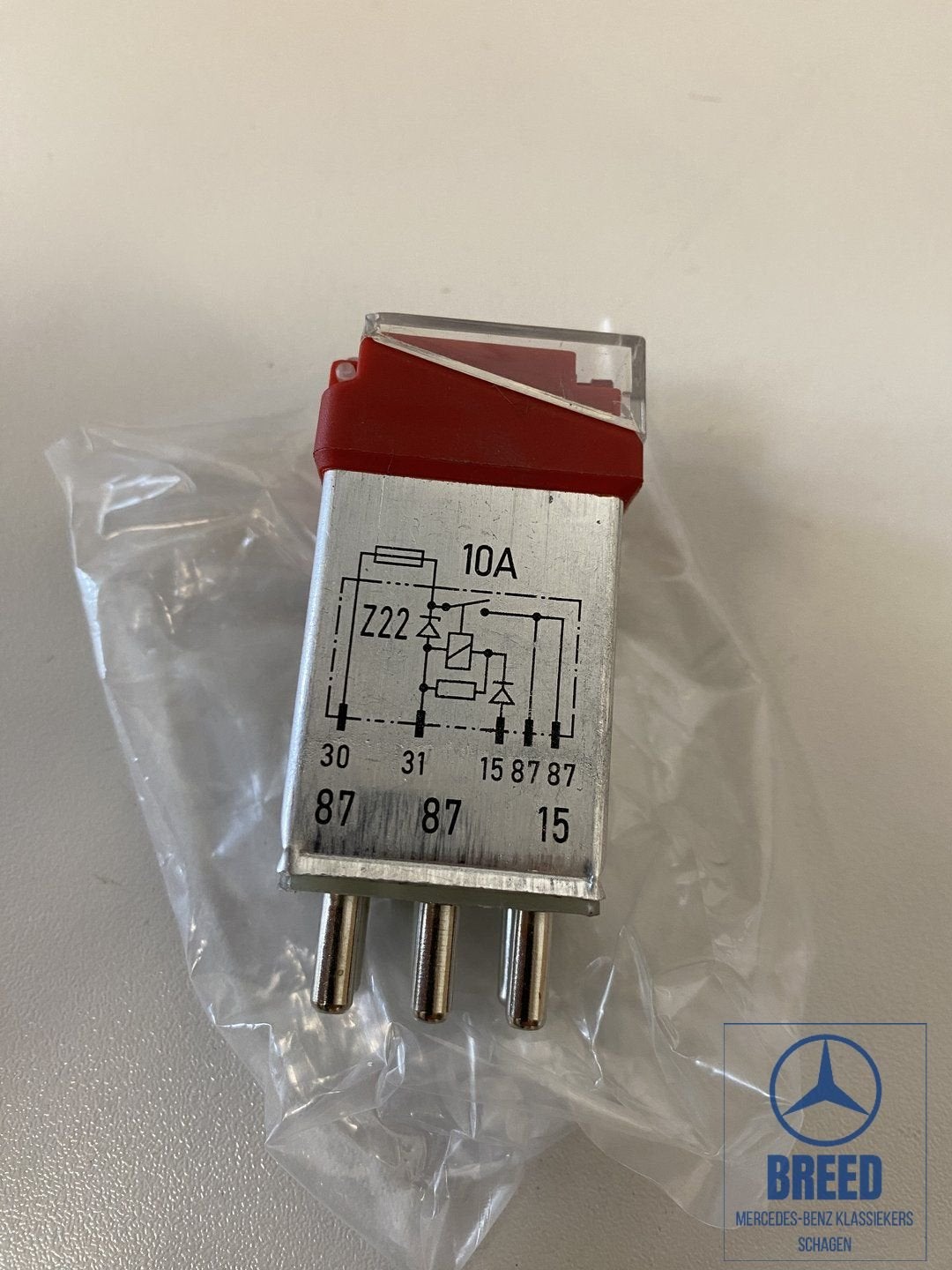 Overspanningsrelais voor Mercedes-Benz R107 W123 W124 W126 W, -, Nieuw, Ophalen of Verzenden, -