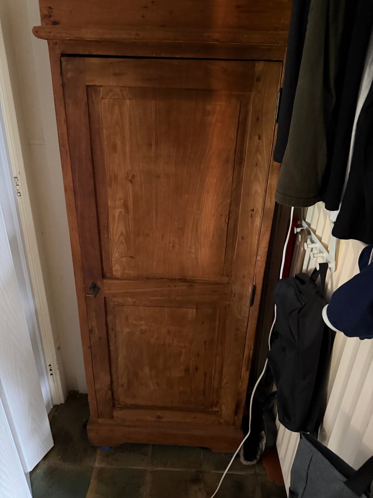 Vintage houten kast - perfect voor opslag, Antiek en Kunst, Ophalen of Verzenden