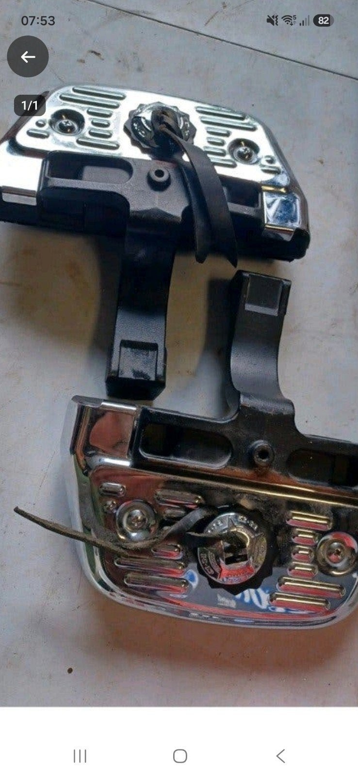 harley davidson floorboards gezocht ., Motoren, Ophalen of Verzenden