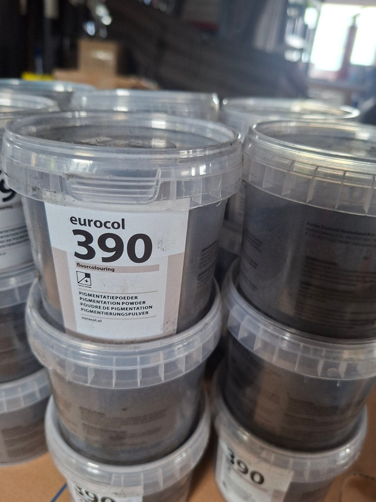 Eurocol 390 Soft Black Pigmentatiepoeder (10x), Ophalen of Verzenden, Nieuw