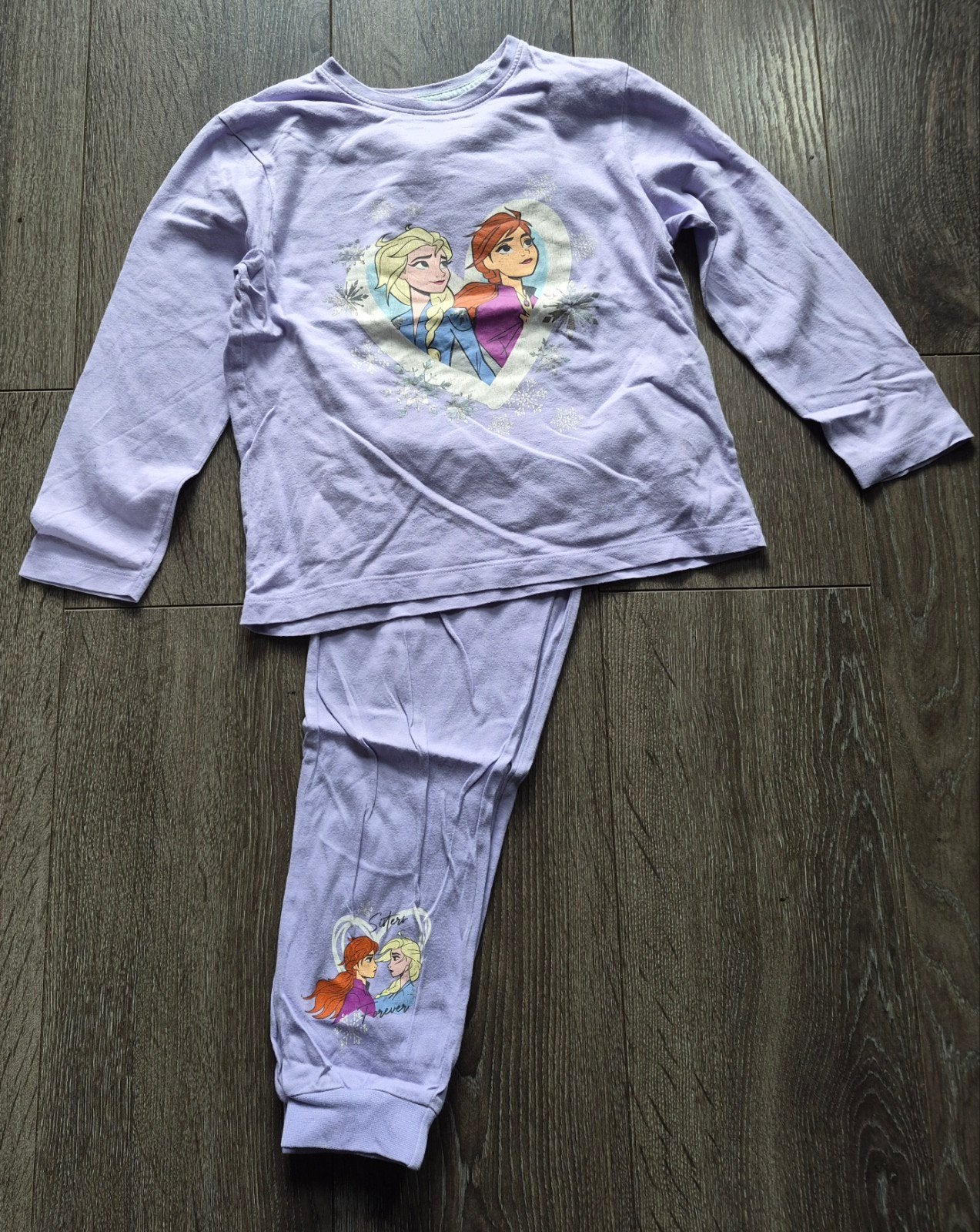 Leuke Frozen pyama 122/128, Nacht- of Onderkleding, Gebruikt, Disney Frozen, Meisje