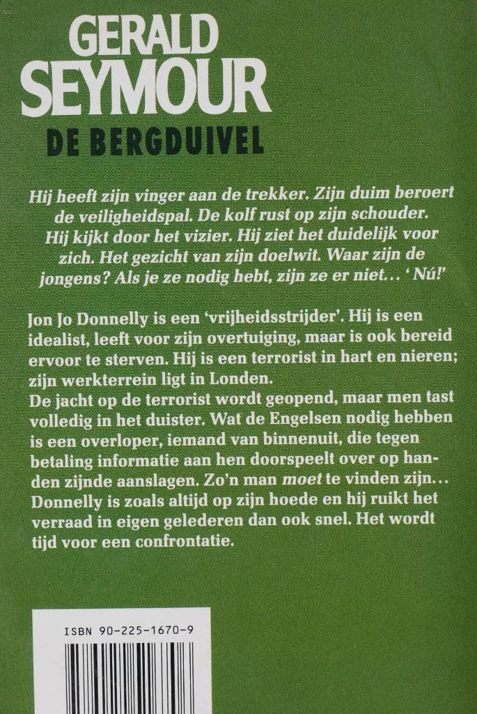De bergduivel - Gerald Seymour (1994), Boeken, Verzenden, Zo goed als nieuw
