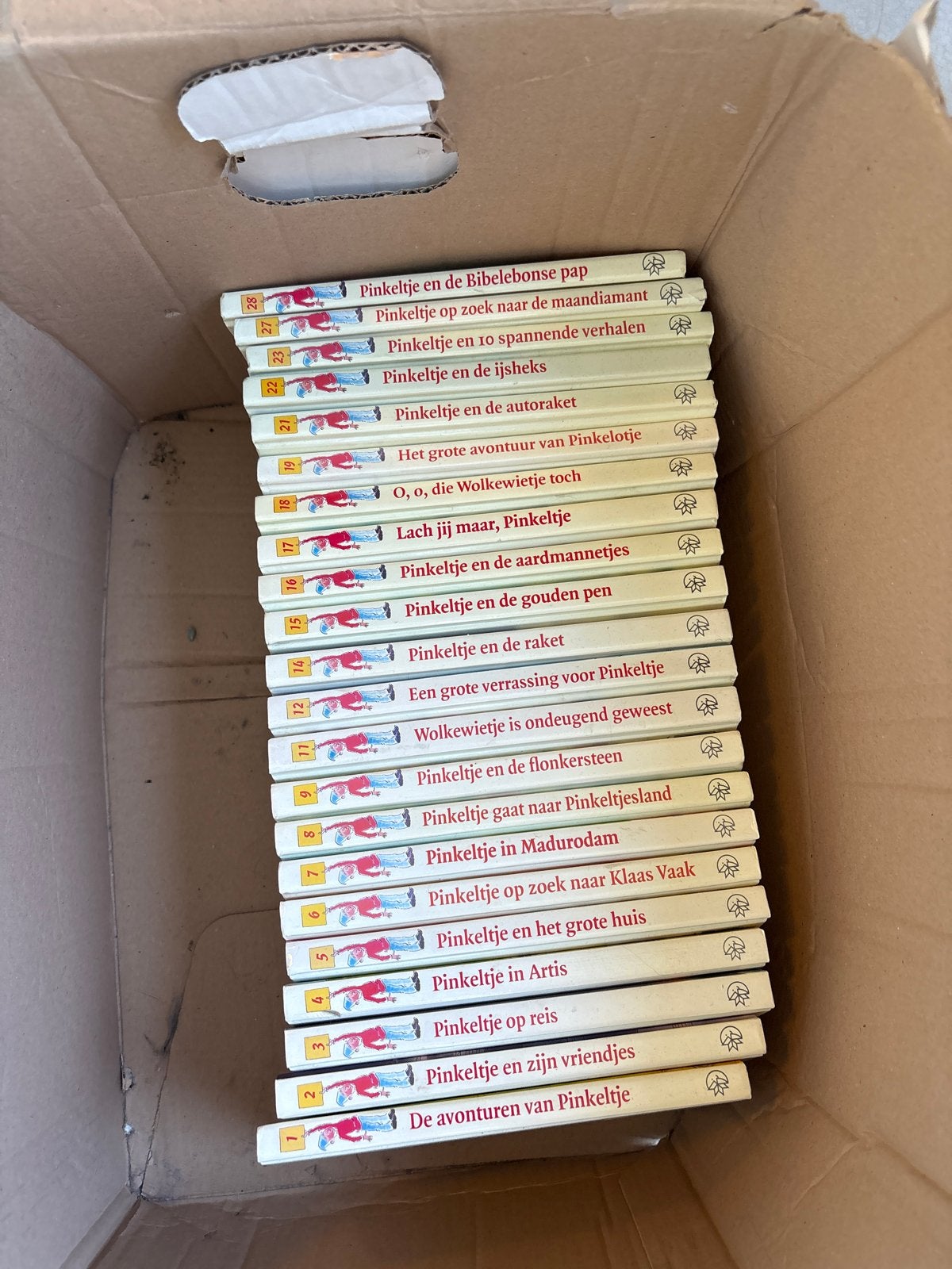 Pinkeltje boeken set - 22 delen (excl. 10, 13, 20, 24, 25, 2, Ophalen of Verzenden, Zo goed als nieuw, Sprookjes