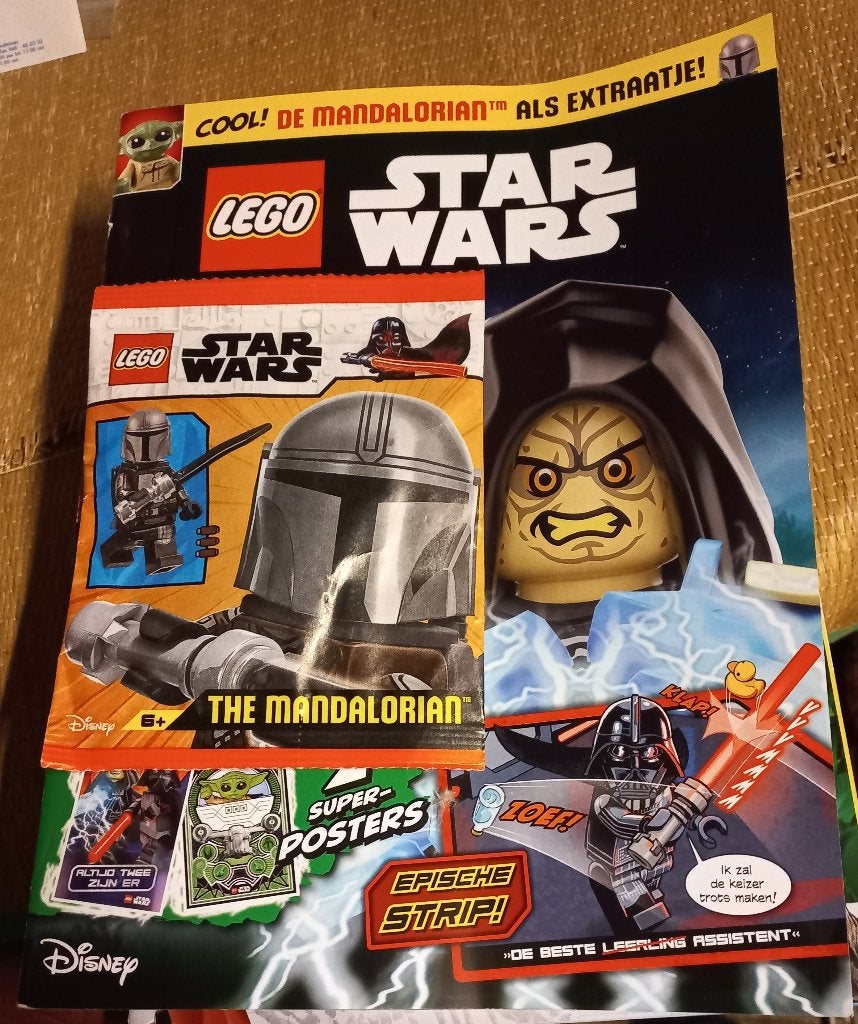 Star Wars , Mandalorian , Lego mini-figure ; nieuw , in zakj, Ophalen of Verzenden, Nieuw, Inclusief minifiguren