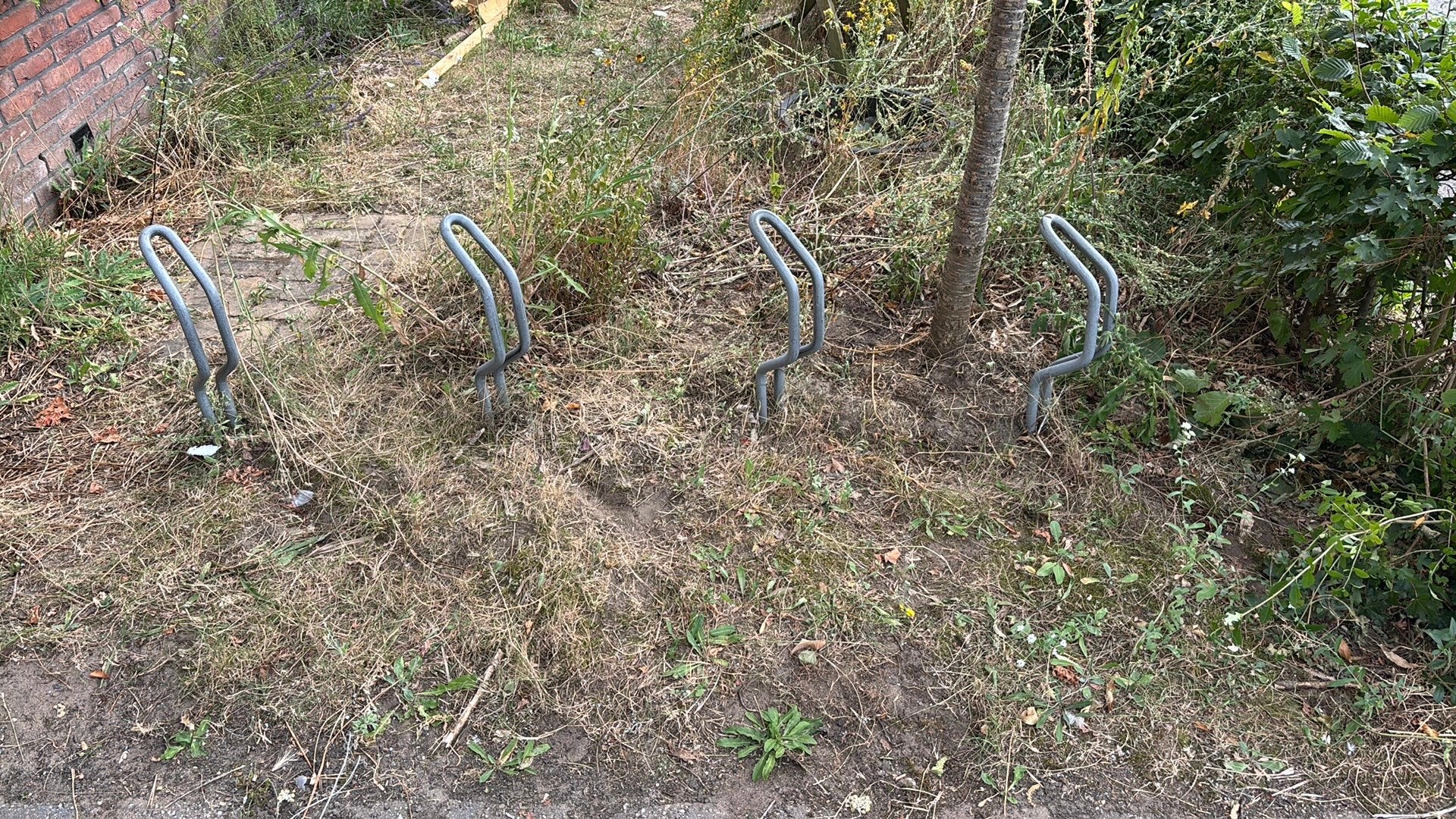 Fietsbeugel, Fietsen en Brommers, Ophalen, Gebruikt
