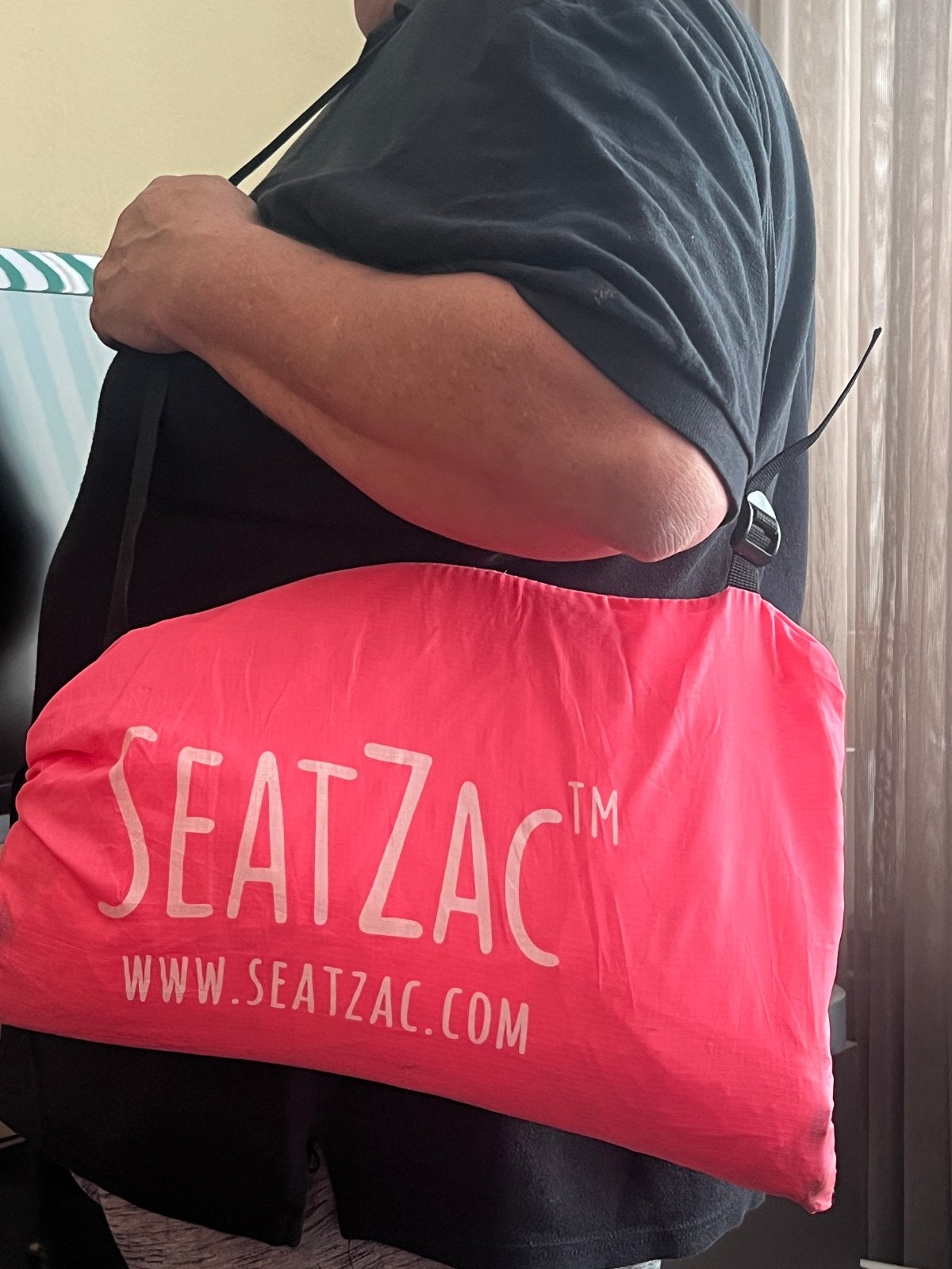 SeatZac opblaasbare loungebank - Diverse kleuren, Caravans en Kamperen, Luchtbedden, Ophalen of Verzenden, Gebruikt, 1-persoons