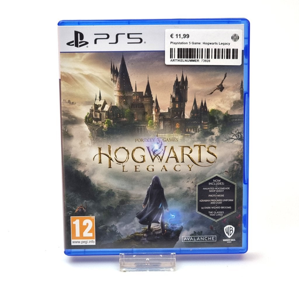 Playstation 5 Game: Hogwarts Legacy, Sony, Gebruikt, Support@sony.com, 1-7-1 Konan, Minato-ku
Tokyo 108-0075
Japan