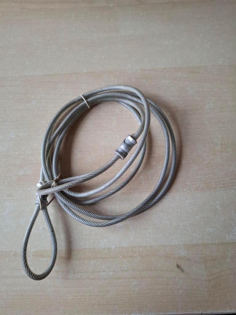 Staalkabel met 2 ogen, Ophalen of Verzenden