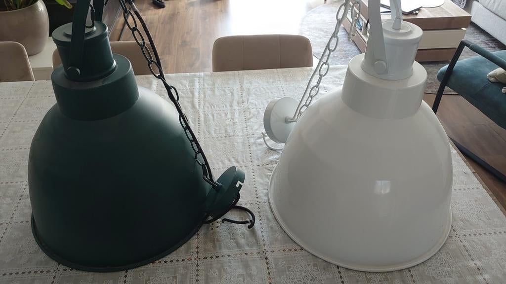 2 lampen te koop mogen voor een klein prijsje weg, Ophalen, Minder dan 50 cm