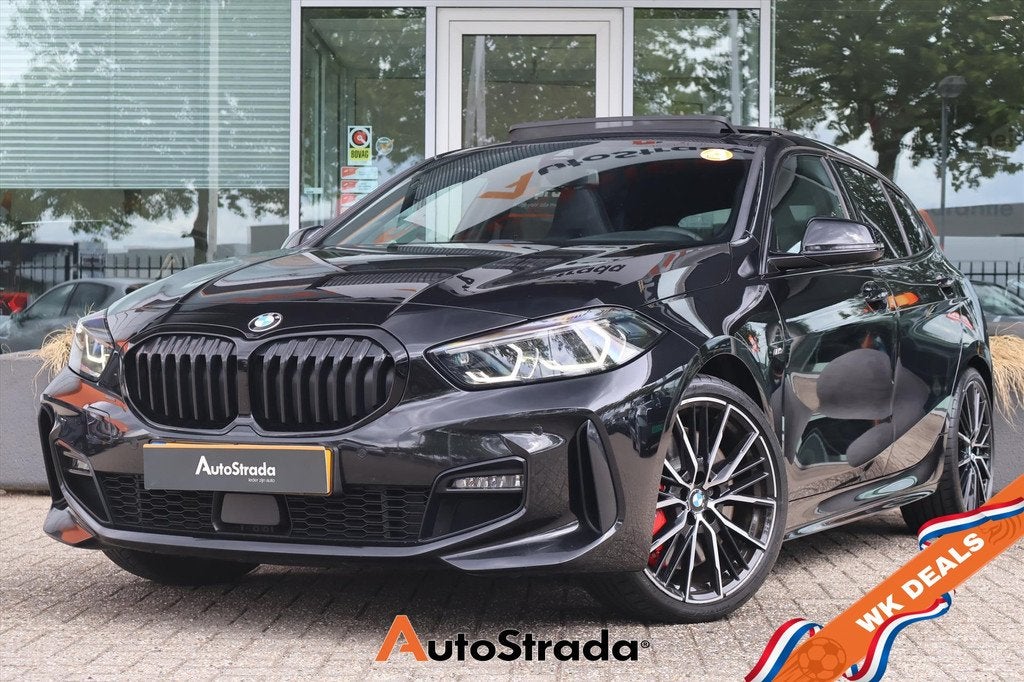 BMW 1-Serie (f40) 118i M-Sport 136pk | Leder | Kuipstoelen |, Auto's, BMW, Bedrijf, Te koop, 1-Serie, ABS, Airbags, Airconditioning