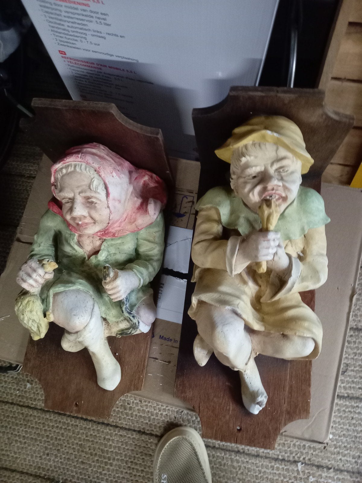 Vintage Efteling? : Man en Vrouw Beelden, Verzamelen, Efteling, Ophalen of Verzenden