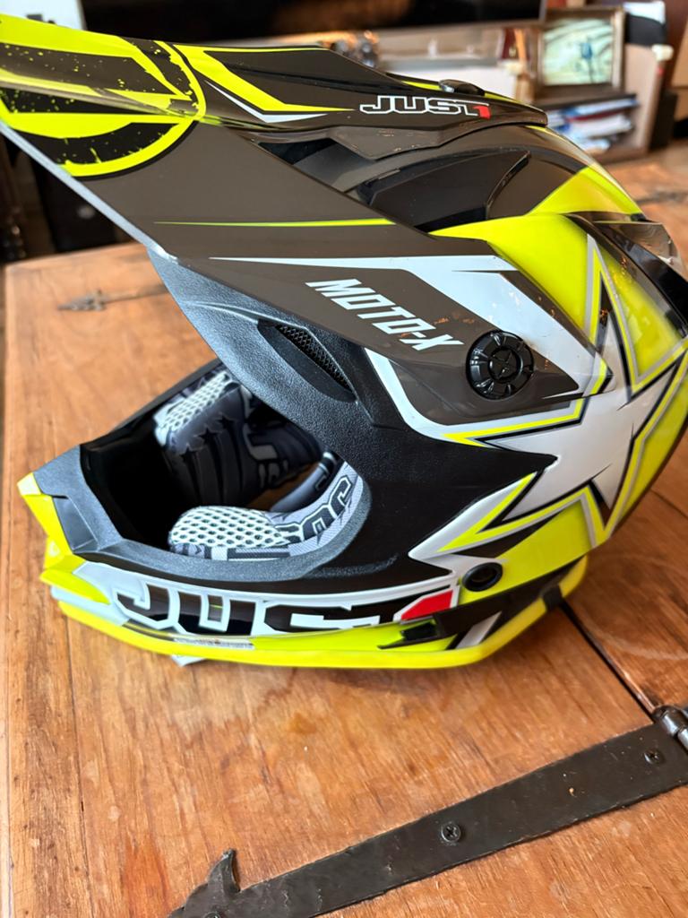 Motorcrosshelm voor kinderen Maat 49/50, Fietsen en Brommers, Brommerhelmen, Ophalen, Nieuw