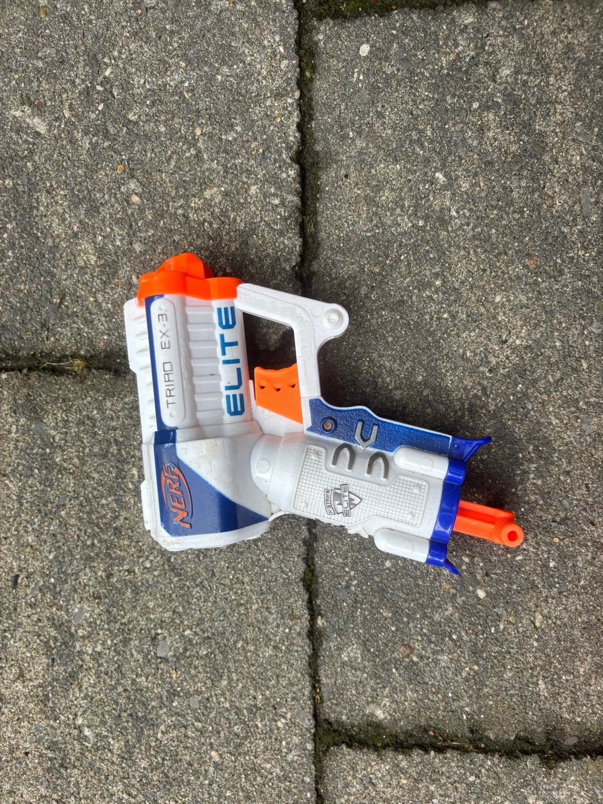 Nerf Elite Triad EX-3 Blaster, Ophalen, Gebruikt, Jongen of Meisje