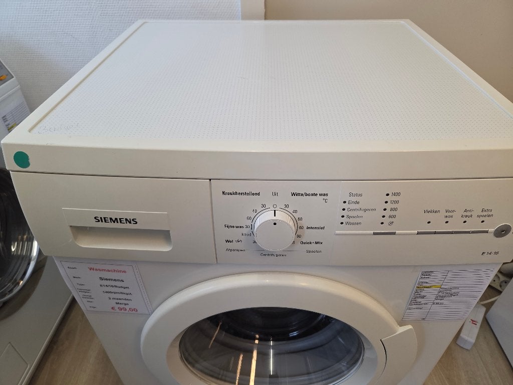 wasmachine - Siemens - Budget!, Witgoed en Apparatuur, Wasmachines, Ophalen, Duitsland, Refurbished, Voorlader