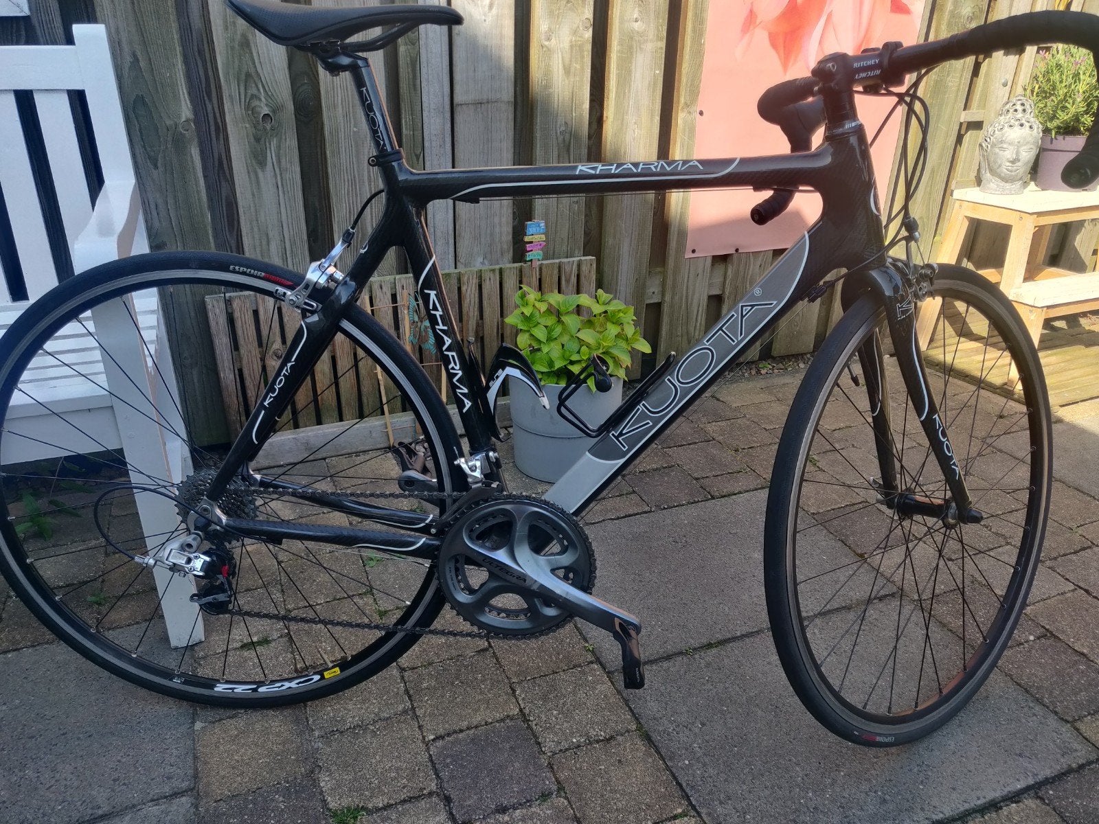 Kuota Kharma Carbon Racefiets - SRAM Red/Ultegra, Carbon, Meer dan 20 versnellingen, 53 tot 57 cm, Ophalen