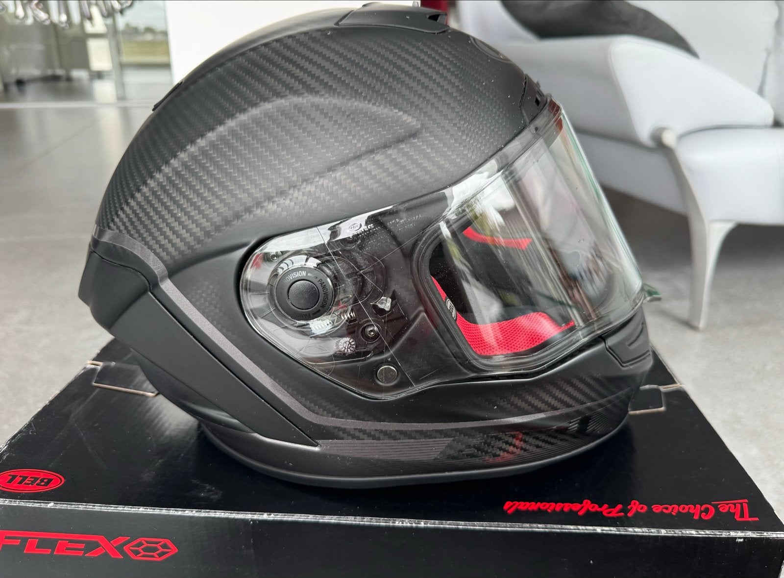 Bell Race Star Flex DLX Carbon Helm M 57-58 Nieuw in doos, Motoren, M, Heren, Ophalen of Verzenden, Integraalhelm