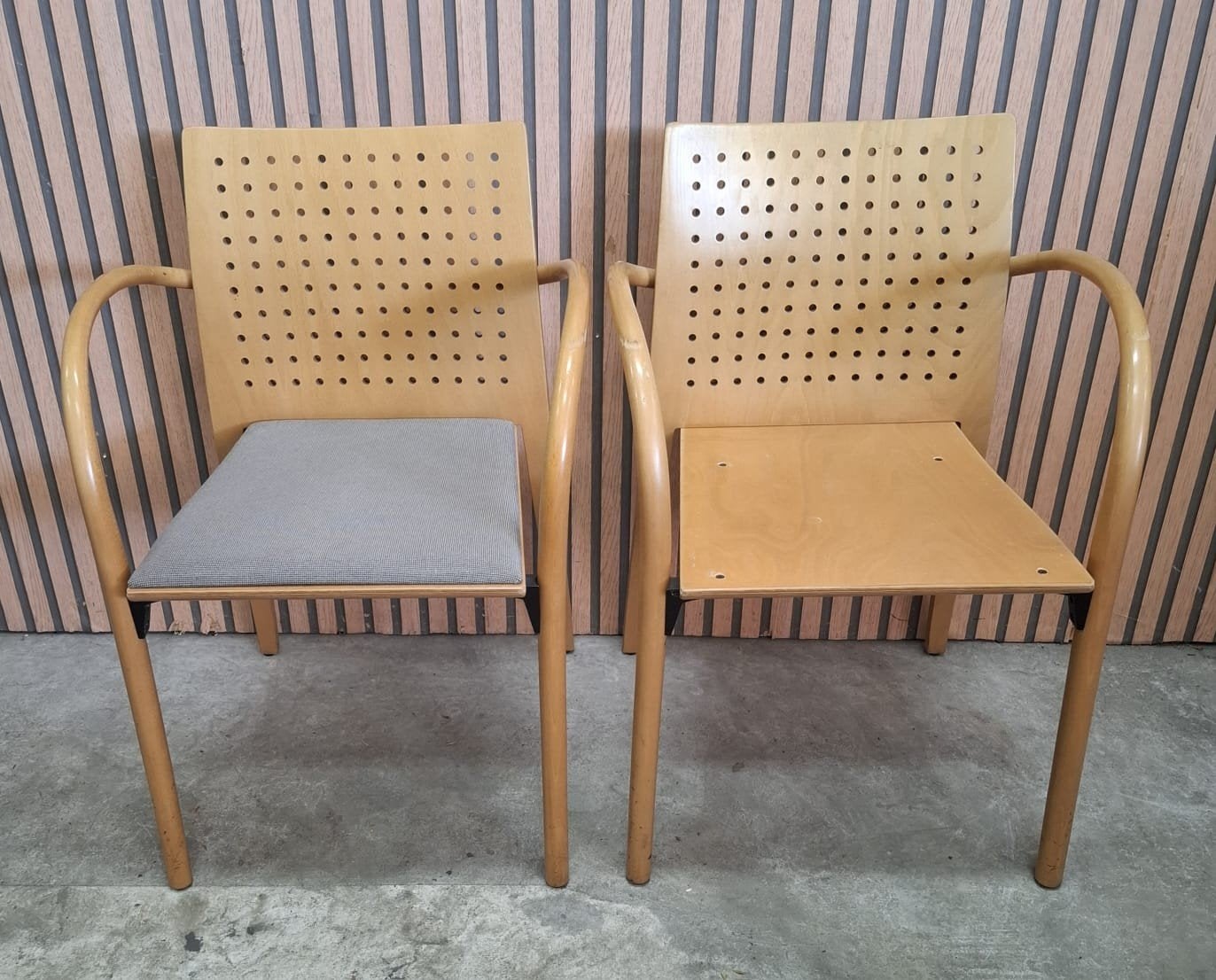 310x Thonet vergaderstoelen hout kantine zaal kerk stoelen, Bruin, Ophalen of Verzenden, Zo goed als nieuw, Vijf, Zes of meer stoelen