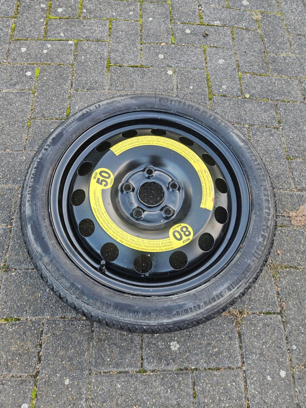 Continental Thuisbrenger 115/70 R16 92M golf 7, Ophalen, Gebruikt, 16 inch, Banden en Velgen