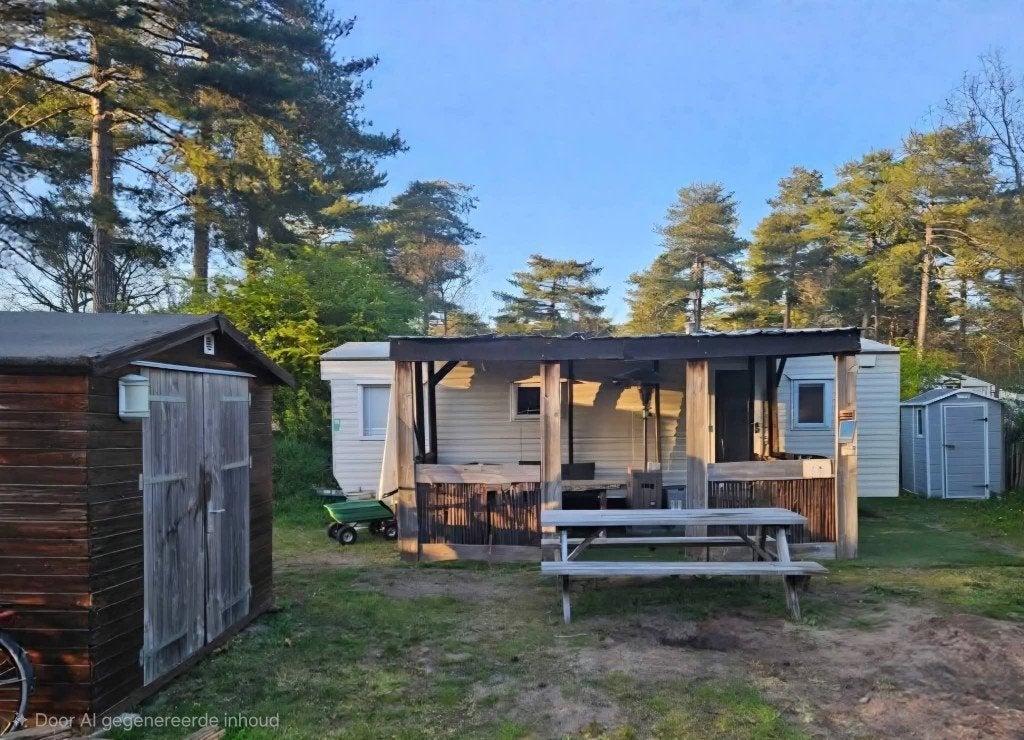 Chalet op camping Bakkum **** te huur, Ophalen of Verzenden, Gebruikt