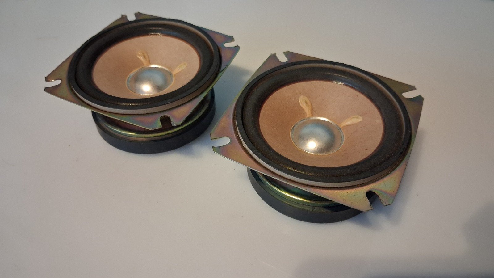 Pioneer middentoon vintage luidsprekerset 4 ohm, Stereo speakers, Gebruikt, Ophalen of Verzenden, Pioneer