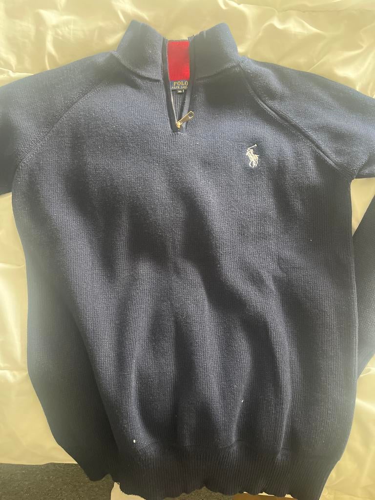 Neppe Ralph Lauren Trui Heren XL - valt als L, Ophalen of Verzenden, Nieuw, Maat 56/58 (XL), Blauw
