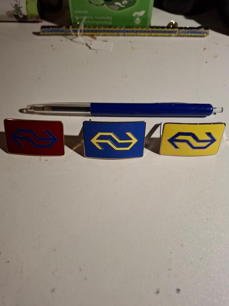 NS petemblemen, Verzamelen, Spoorwegen en Tramwegen, Trein, Overige typen, Ophalen of Verzenden