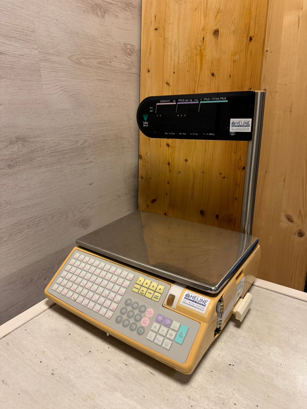 Weegschaal proffesioneel TERAOKA SM-25, Ophalen, Zo goed als nieuw, Precisieweegschaal