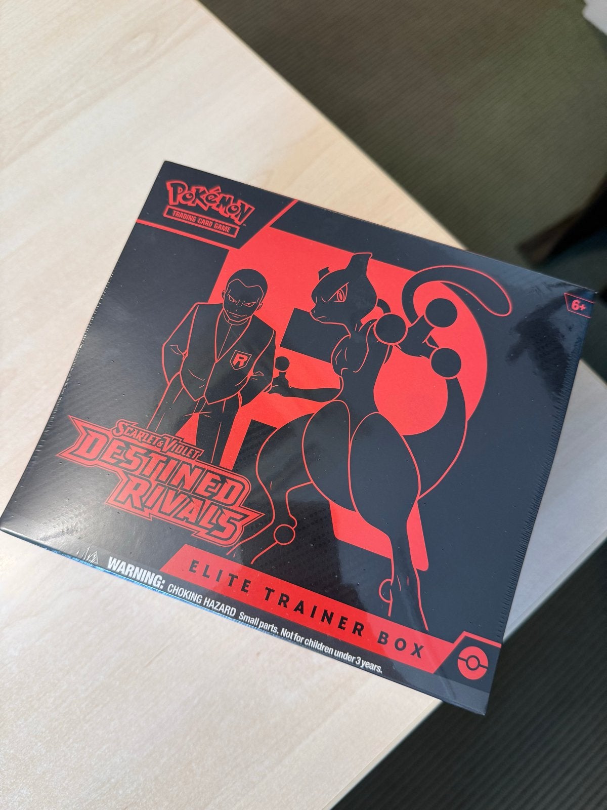 Pokémon TCG: Scarlet & Violet Destined Rivals ETB, Ophalen of Verzenden, Nieuw, Boosterbox, Foil