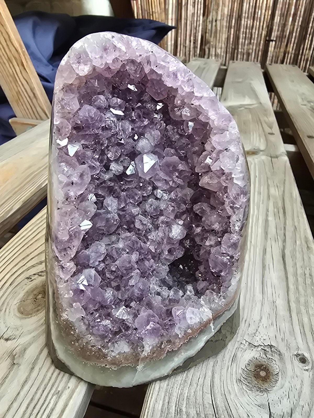 Amethist Geode, Ophalen of Verzenden, Mineraal