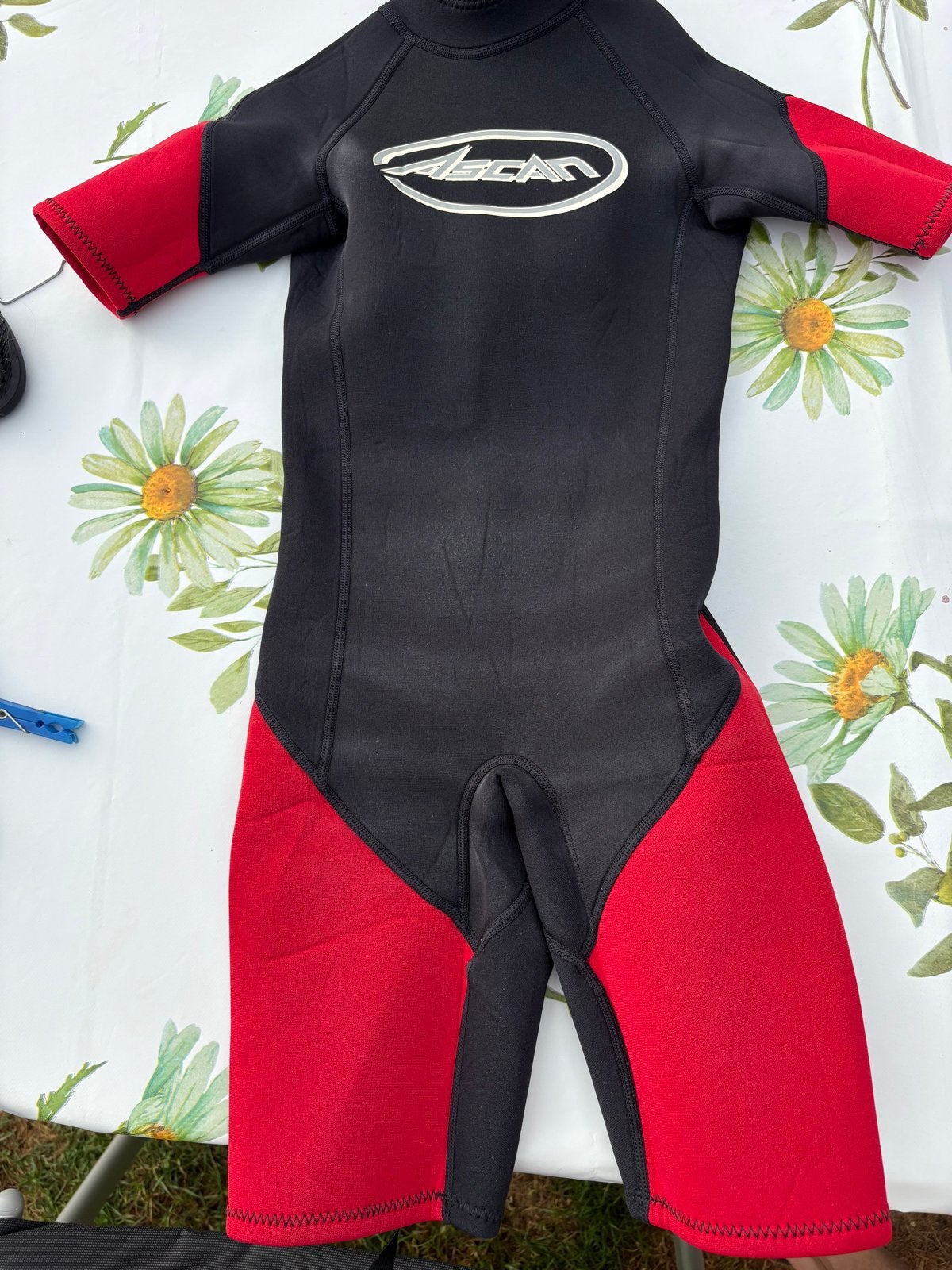 Surfpak/Wetsuit/shorty voor kinderen - Maat 6, Watersport en Boten, Ophalen, Gebruikt, Kind, Wetsuit