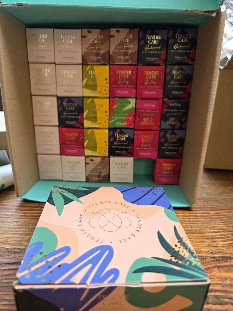 32 Oriflame Tender Care Wonderpotjes - Diverse Smaken, Nieuw, Ophalen of Verzenden, Make-up, Overige kleuren