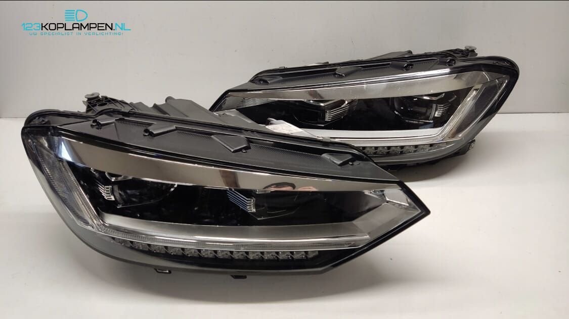 VW Volkswagen Touran Full Led 5TB koplamp links rechts, Ophalen, Gebruikt, -, Volkswagen
