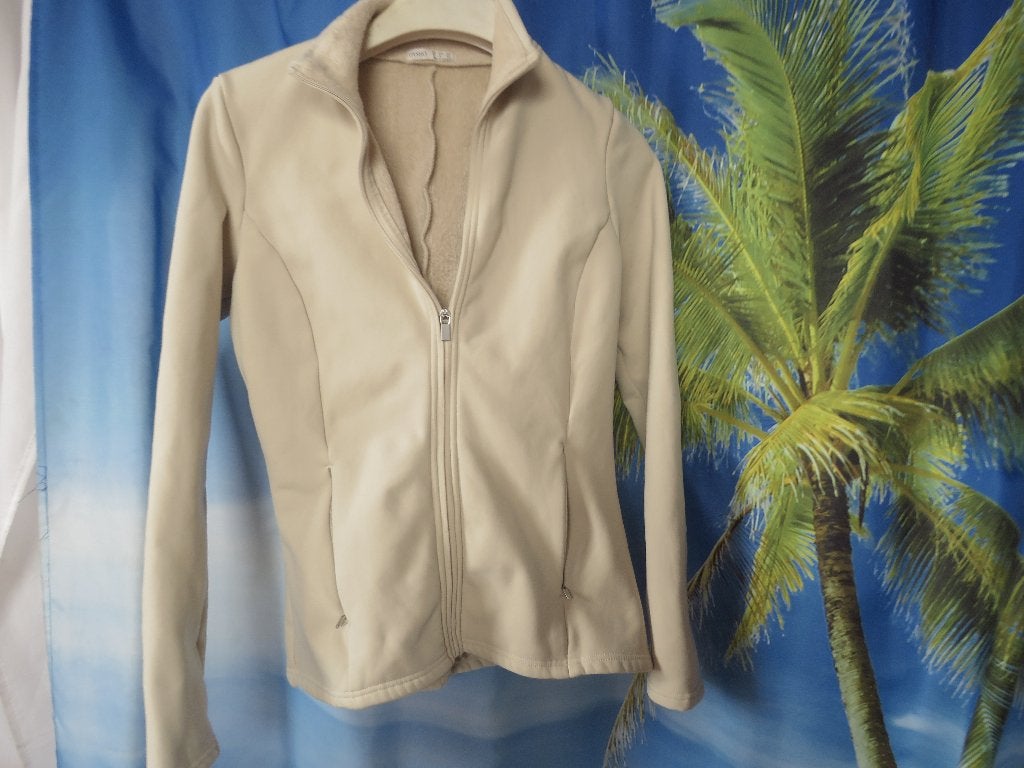 creme vacht gevoerde soft shell tussen jas S Oysho, Kleding | Dames, Oysho, Beige, Ophalen of Verzenden, Maat 36 (S)