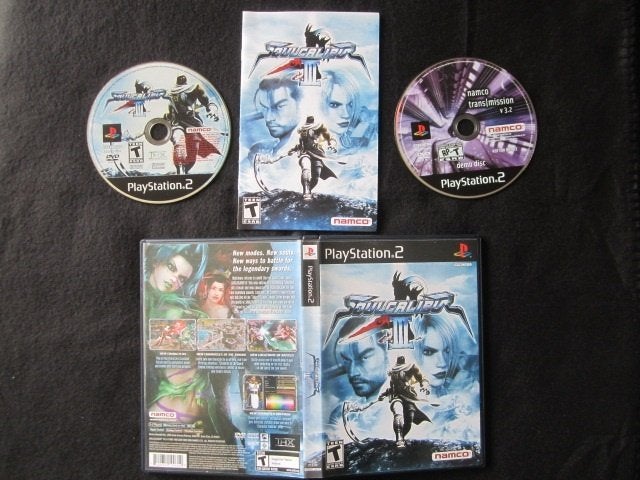 PS2 - Soul Calibur Soulcalibur 3 III - Playstation 2, Vechten, Ophalen of Verzenden, Vanaf 16 jaar, 2 spelers