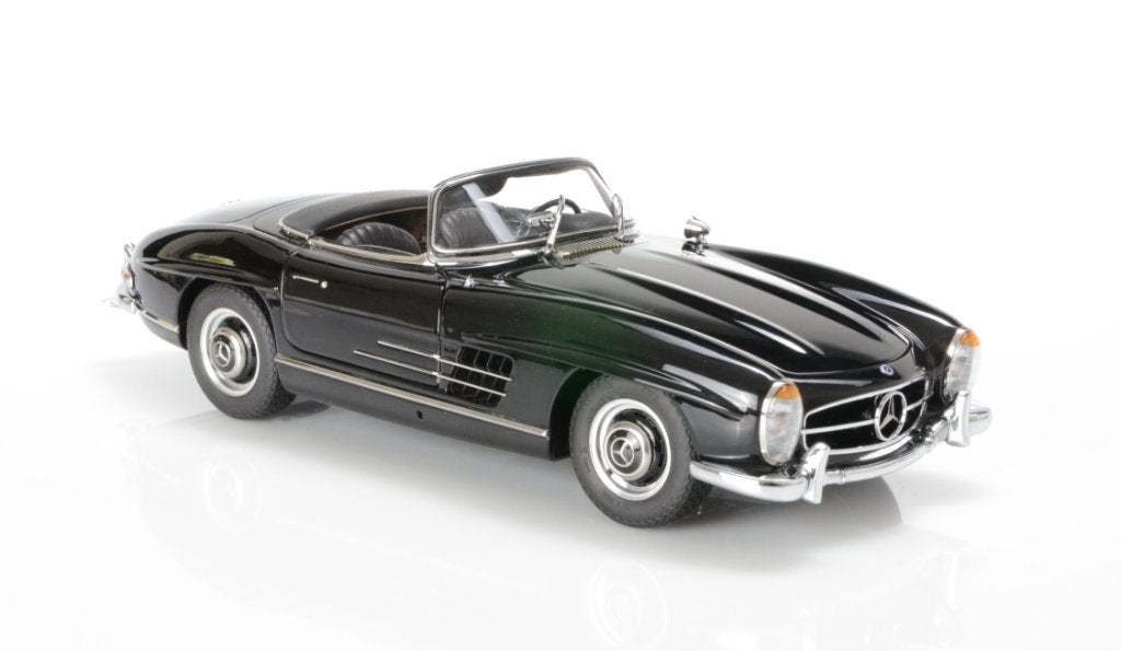 1:18 Mercedes-Benz 300 SL W198 Roadster Softtop - Zwart CMC!, Overige merken, Auto, ., Nieuw