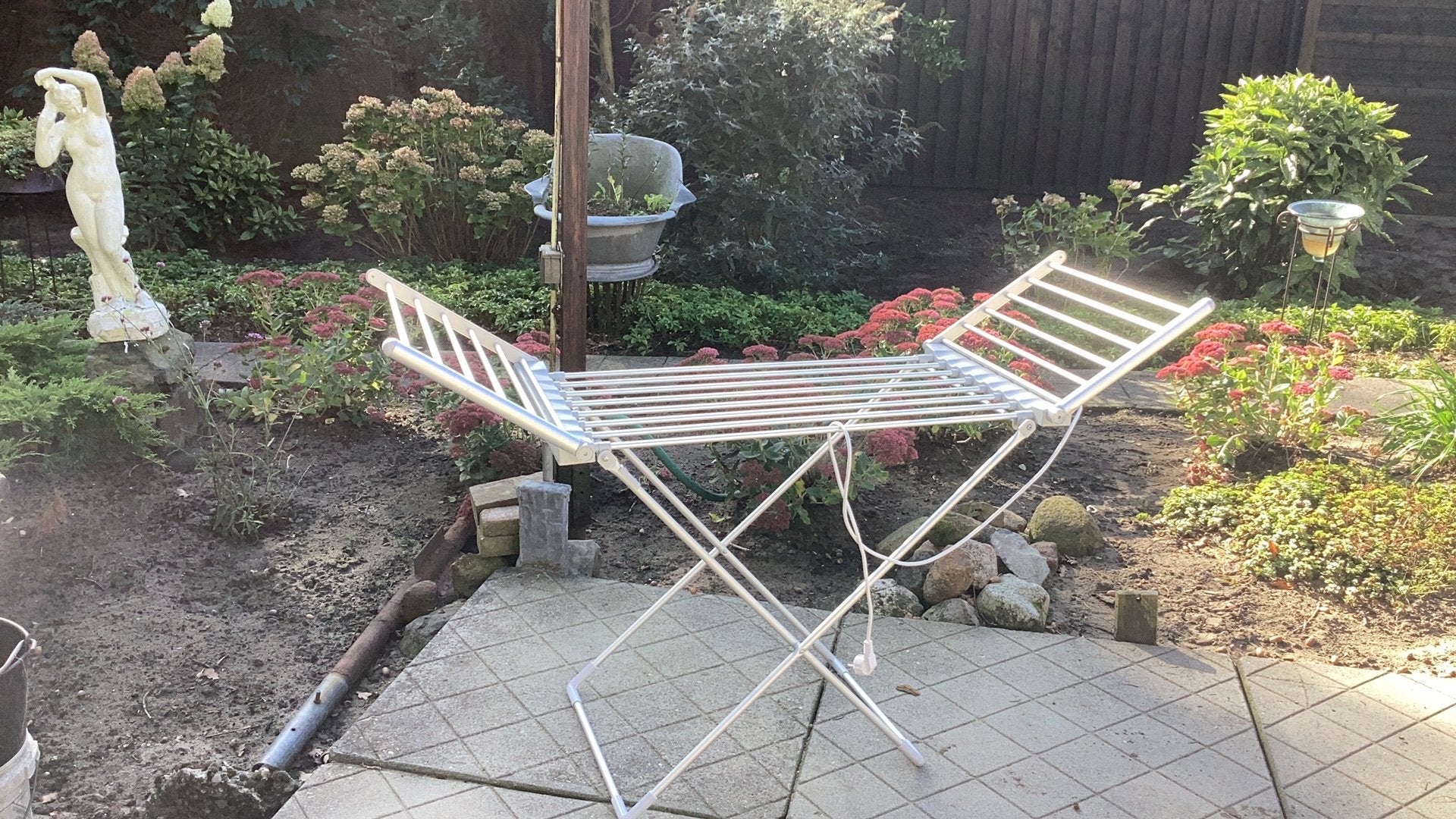 Electrisch droogrek, Tuin en Terras, Ophalen of Verzenden, Zo goed als nieuw