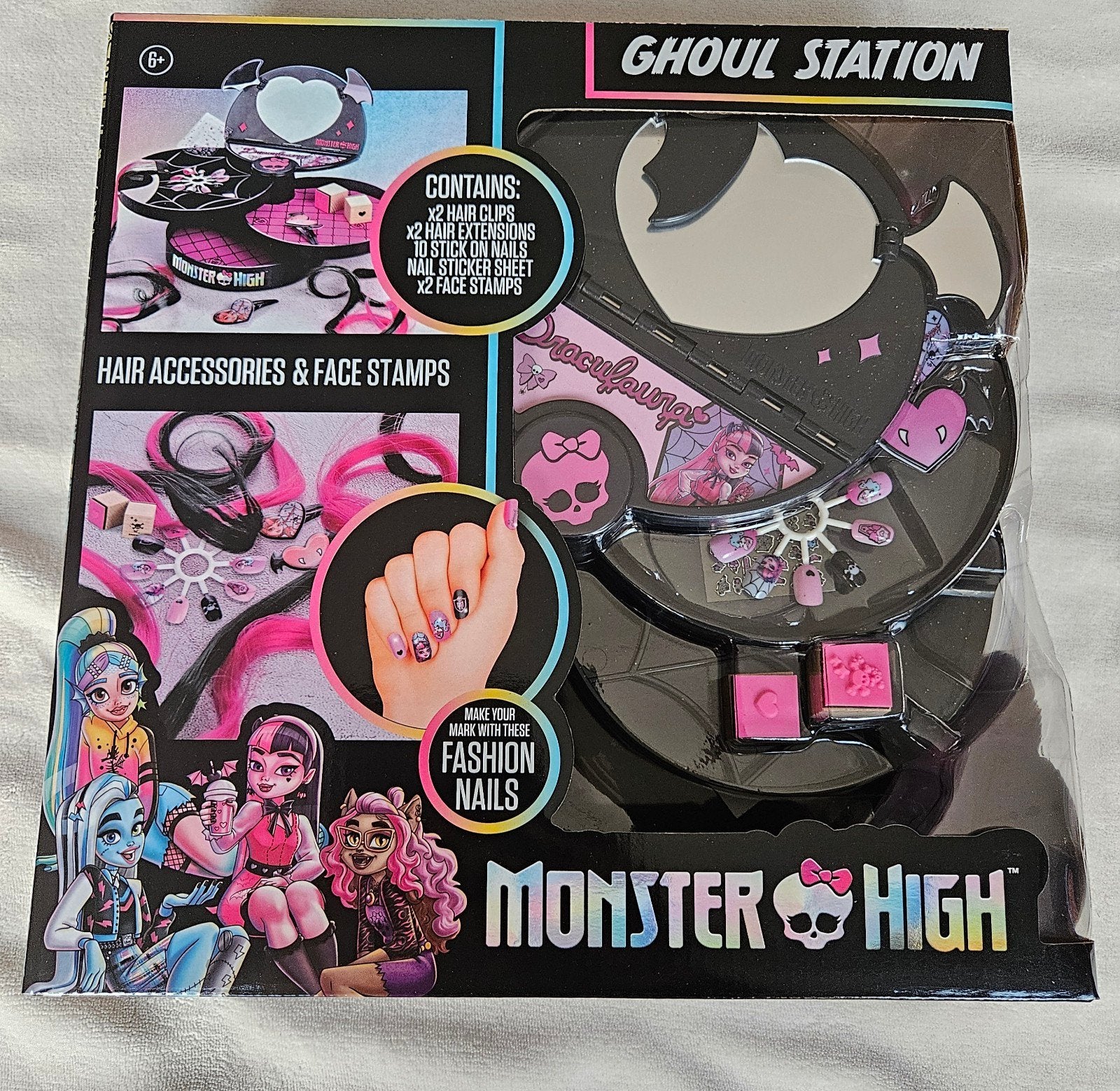 Monster High Ghoul Station Make-up en Nagel Set, Ophalen of Verzenden, Nieuw, Meisje