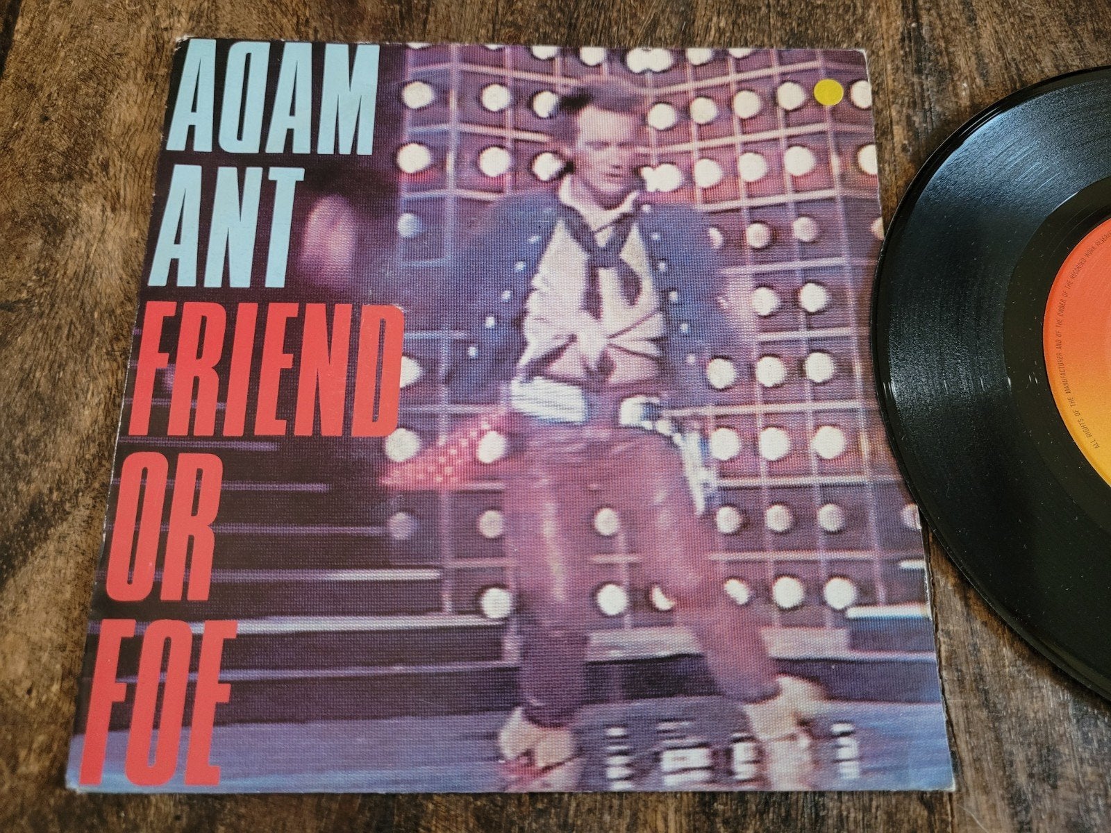 Adam Ant - Friend or Foe (Single, 1982), Gebruikt, Fotohoes, 7 inch, Ophalen of Verzenden