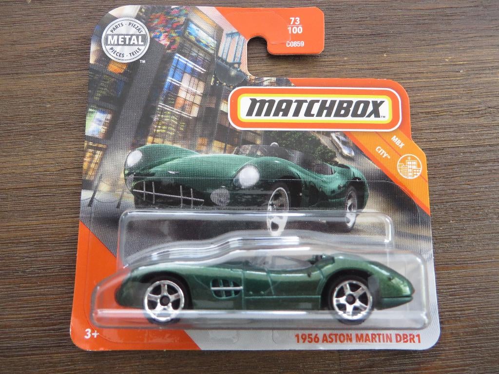 Matchbox Aston Martin DBR1 1956, Ophalen of Verzenden, Nieuw, Auto