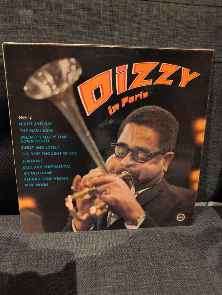 LP - Dizzy Gillespie - Dizzy in Paris, Ophalen of Verzenden, Gebruikt, 12 inch, Jazz