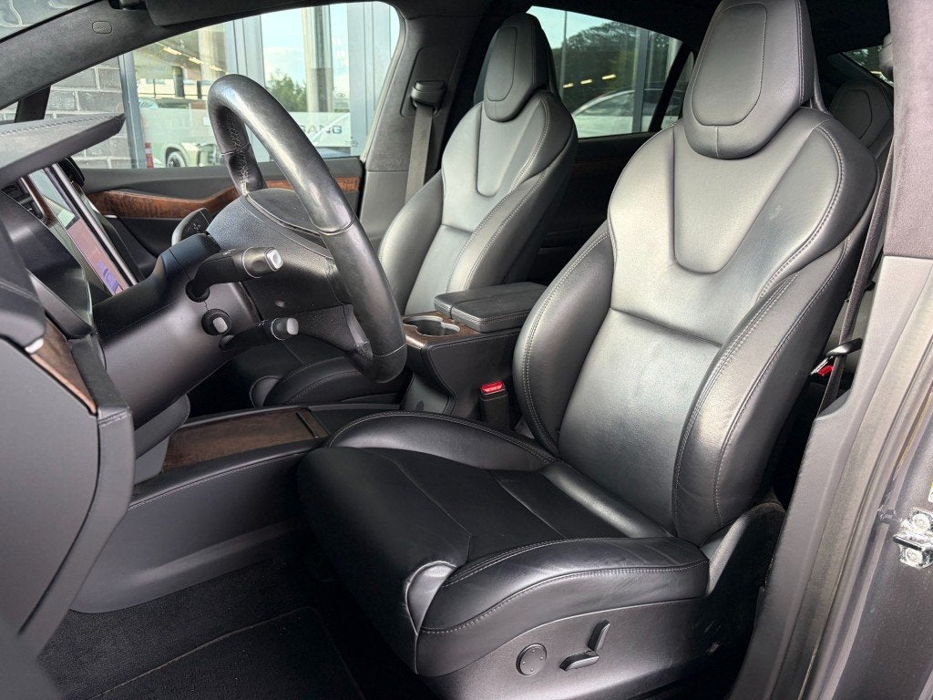 Tesla MODEL X LONG RANGE - ORG. NL. - LEDER - TREKH. - 20 IN, Automaat, Model X, Gebruikt, 124 €/maand