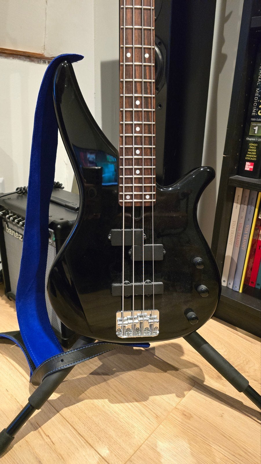 Yamaha RBX270J basgitaar zwart, Ophalen, Gebruikt