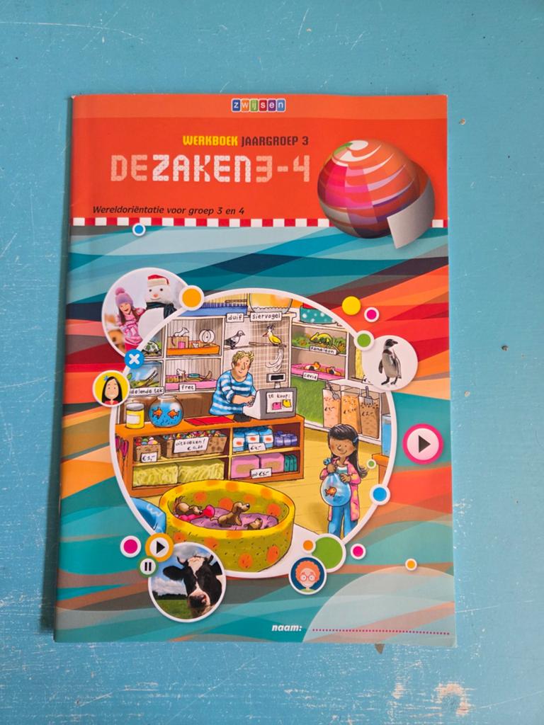 De Zaken 3-4 Werkboek Wereldoriëntatie Groep 3 en 4, Ophalen of Verzenden, Nieuw, Zwijsen, Non-fictie